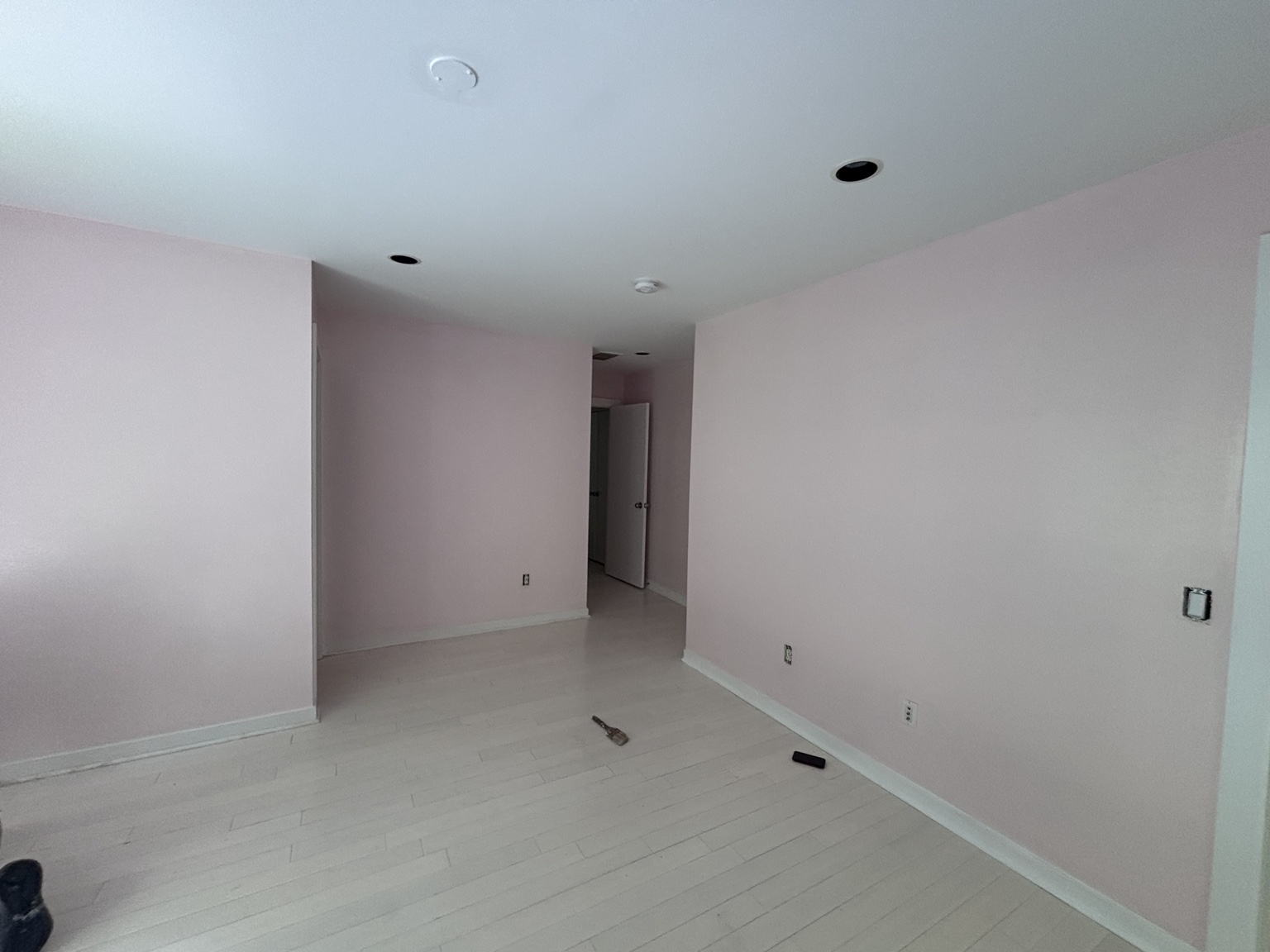 Finished interior painting